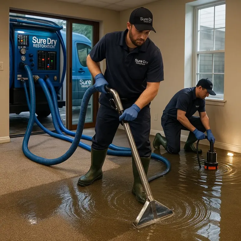 Water Extraction and Removal process in Fonda, NY